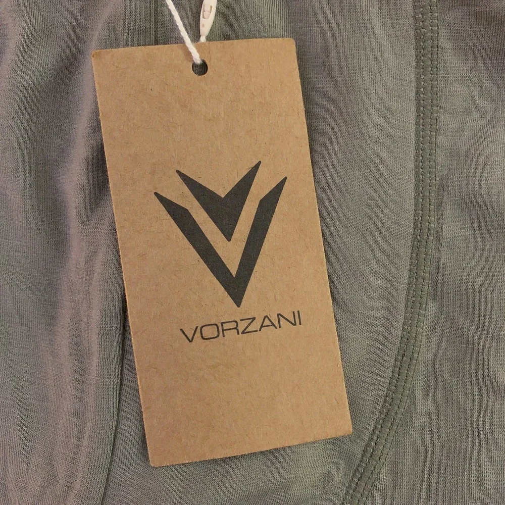 Vorzani Mens XL Green Norlad Reflective Silver Modal Pockets Boxer Brief 2pk NWT